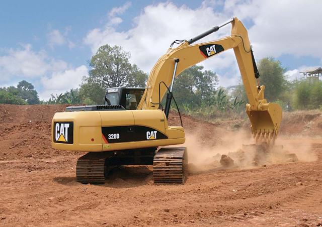 Excavadora CAT 320D